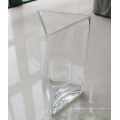 promotion drinking glass,triangle drinking glass,man blown glass cup